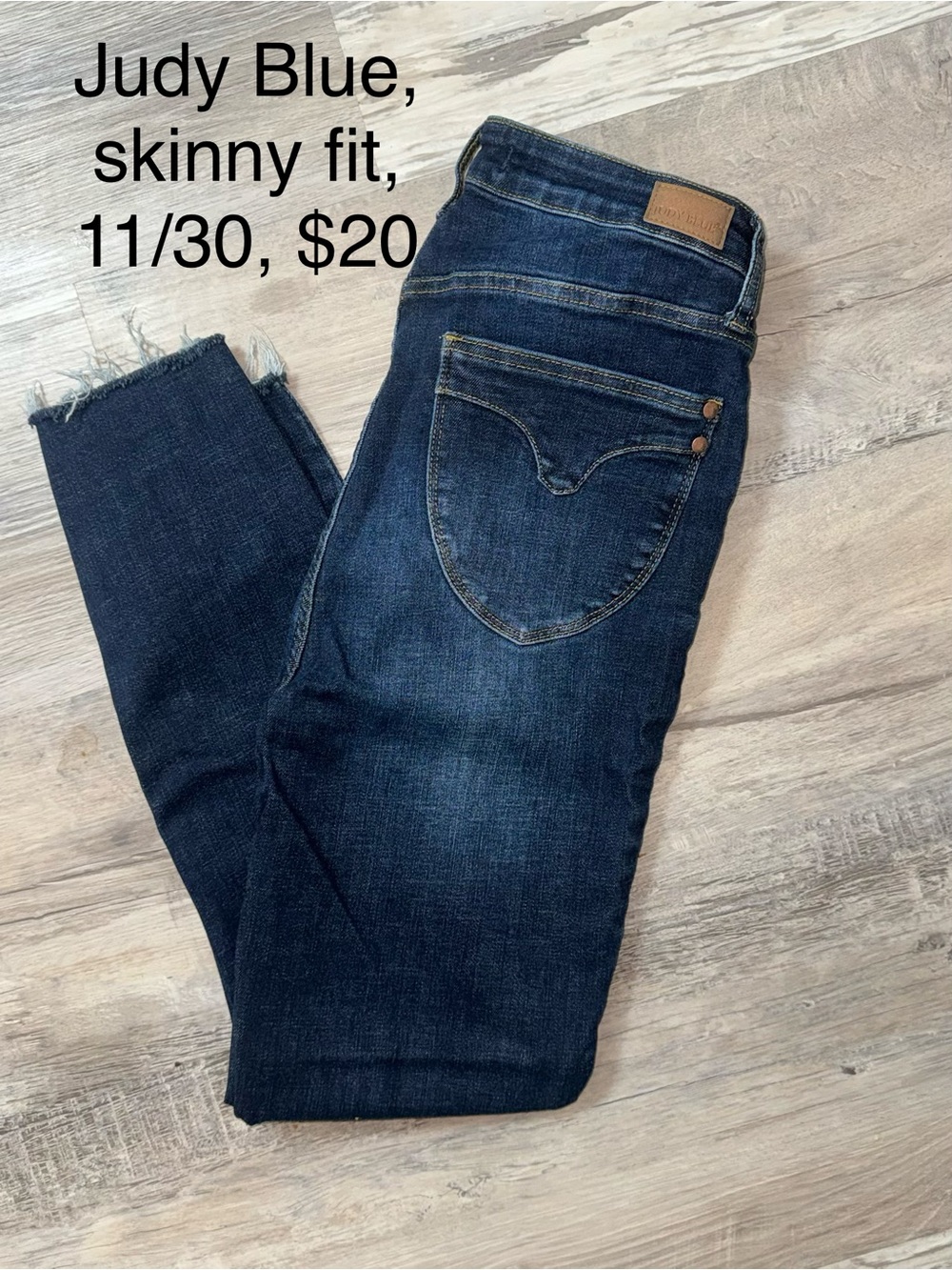 Judy Blue Skinny Jeans - Indigo Wash
